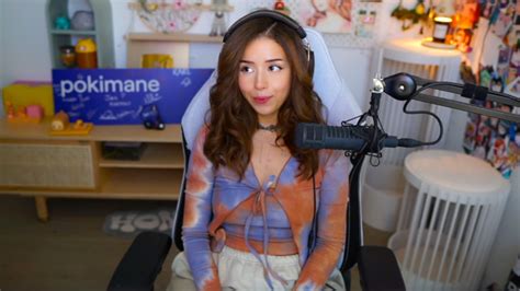 poki mane nip slip|Pokimane has minor wardrobe malfunction on stream